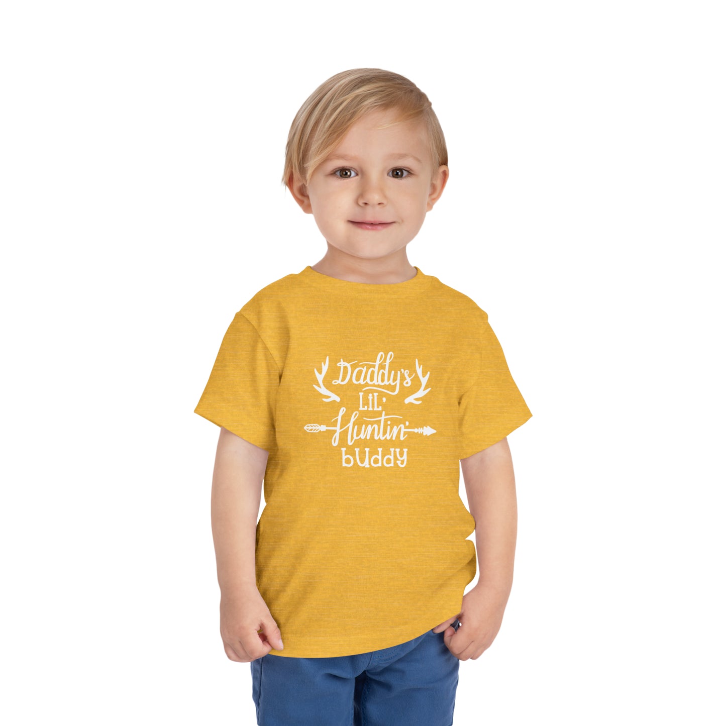 Daddy's Lil Huntin Buddy Toddler T-Shirt