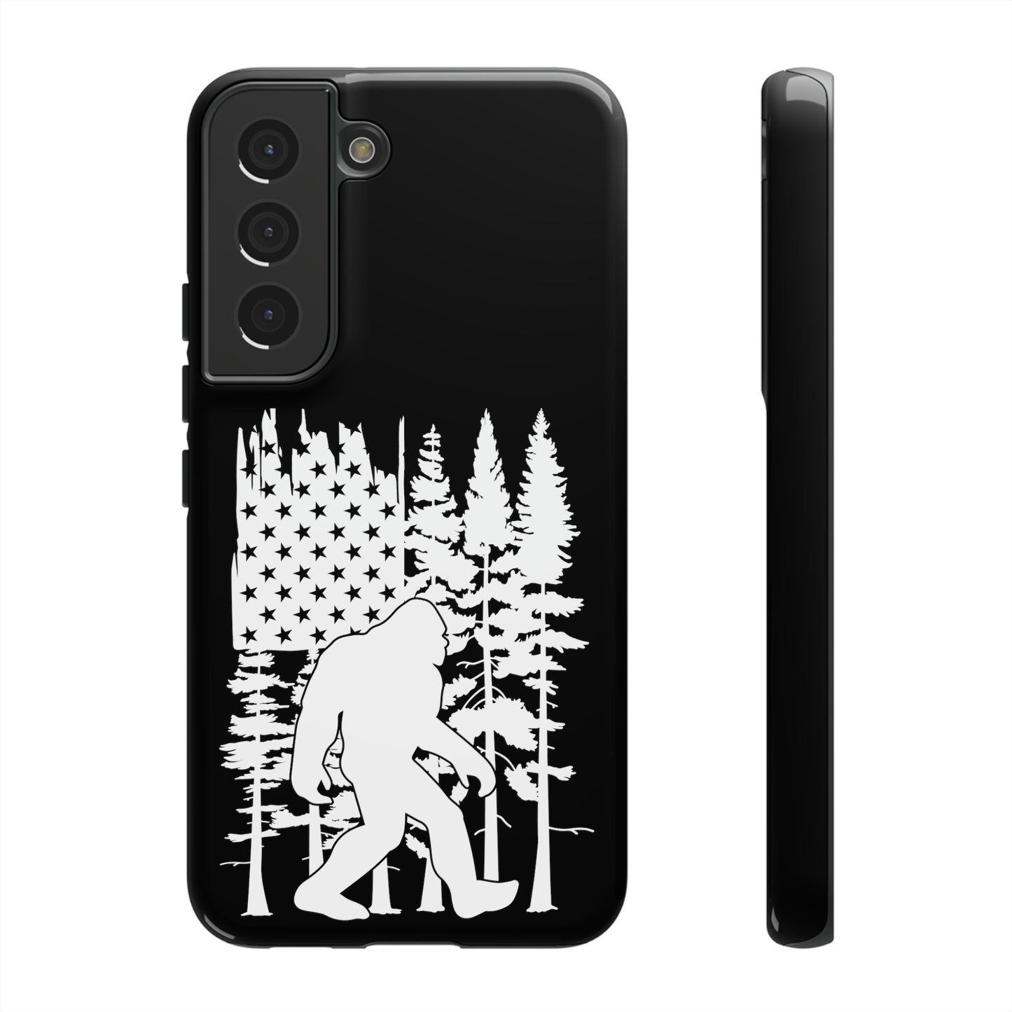 Bigfoot American Flag Phone Case