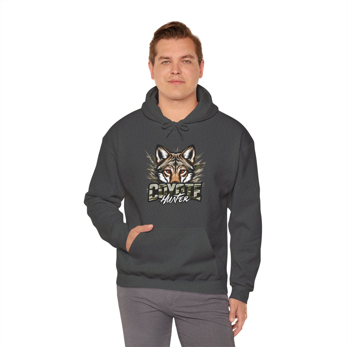 Coyote Head Hunter Hooded Sweatshirt