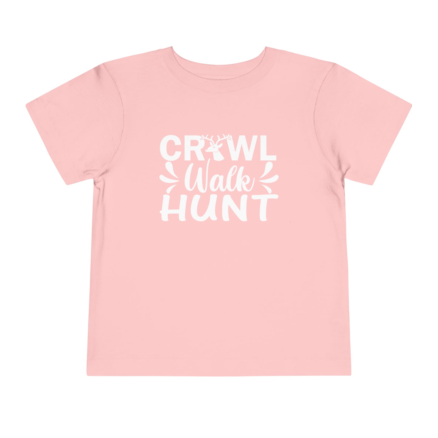 Crawl Walk Hunt Toddler T-Shirt