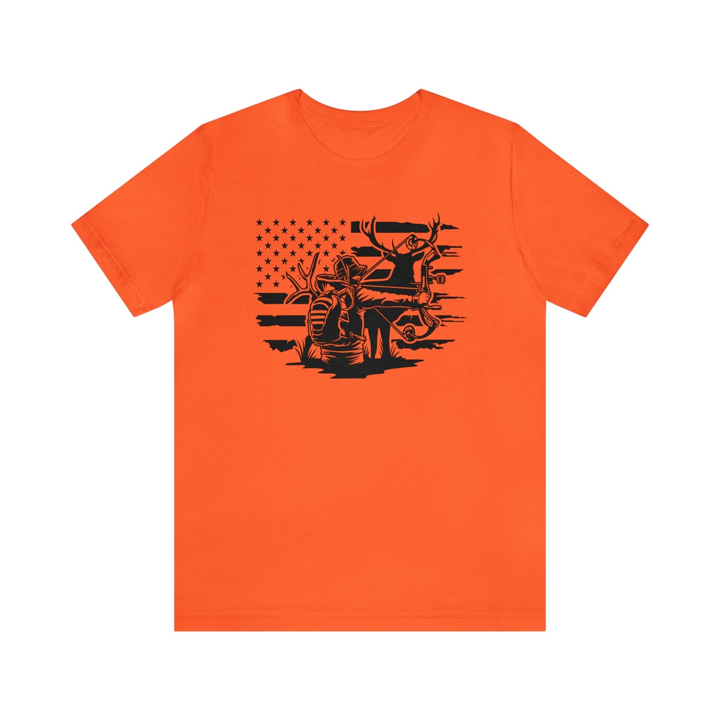 Bowhunter American Flag T-Shirt