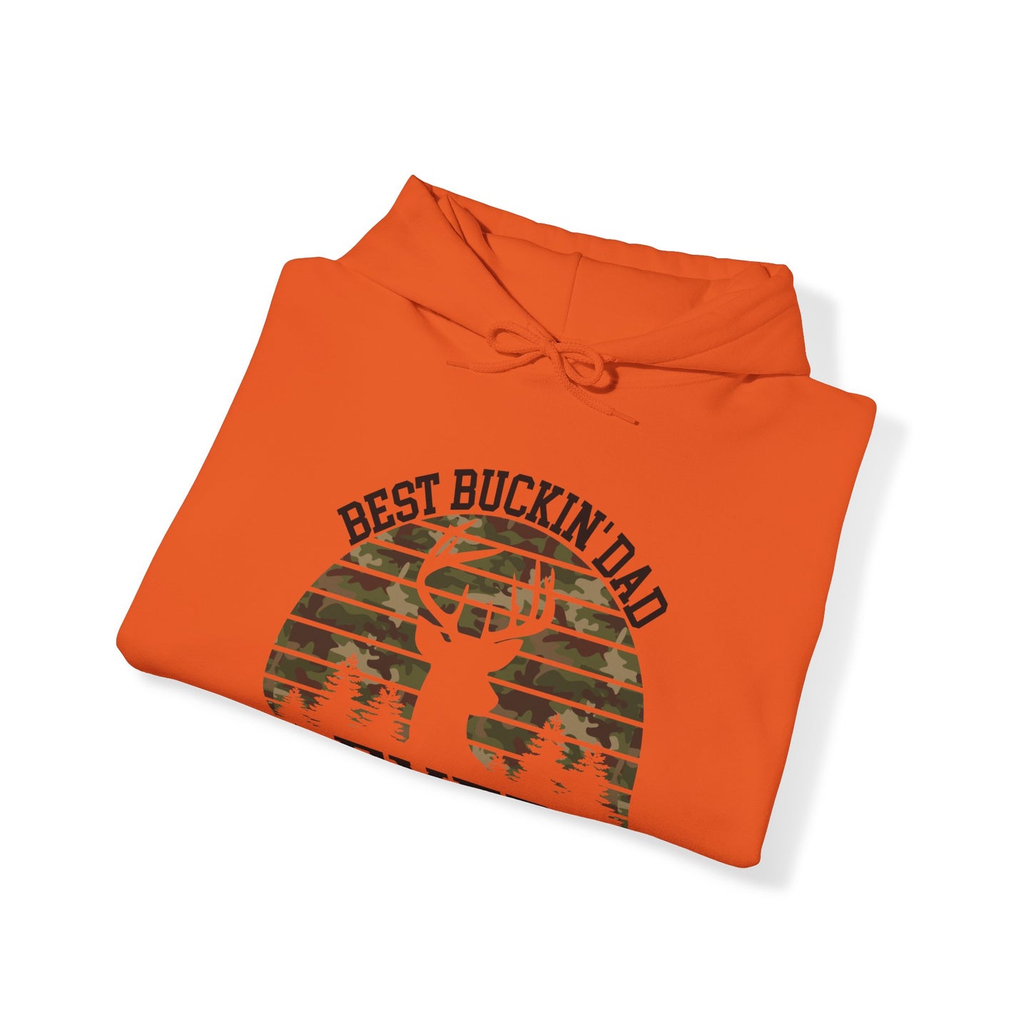 Best Bucking Dad Ever Hooded Sweatshirt