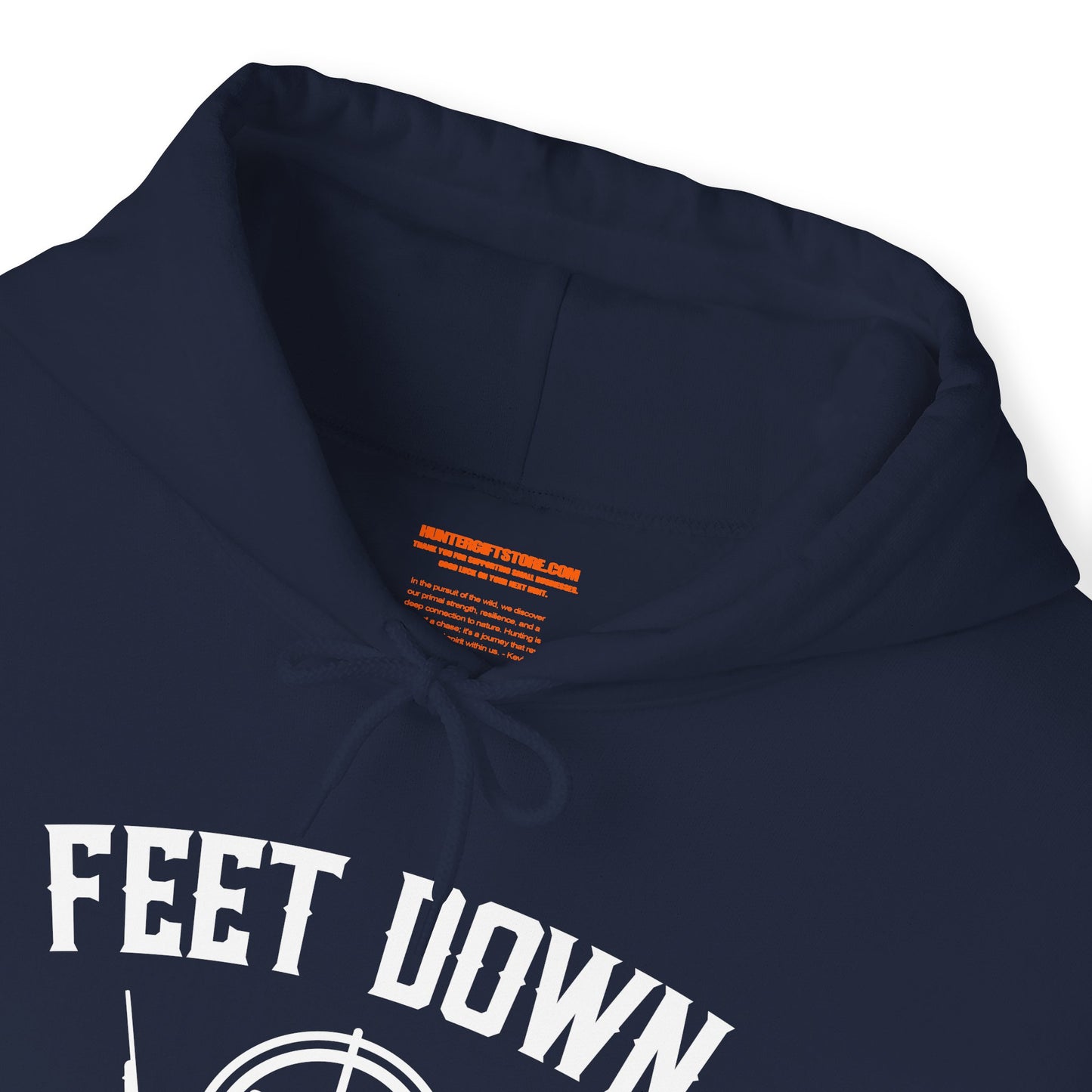 Feet Down Guns Up Hooded Sweatshirt