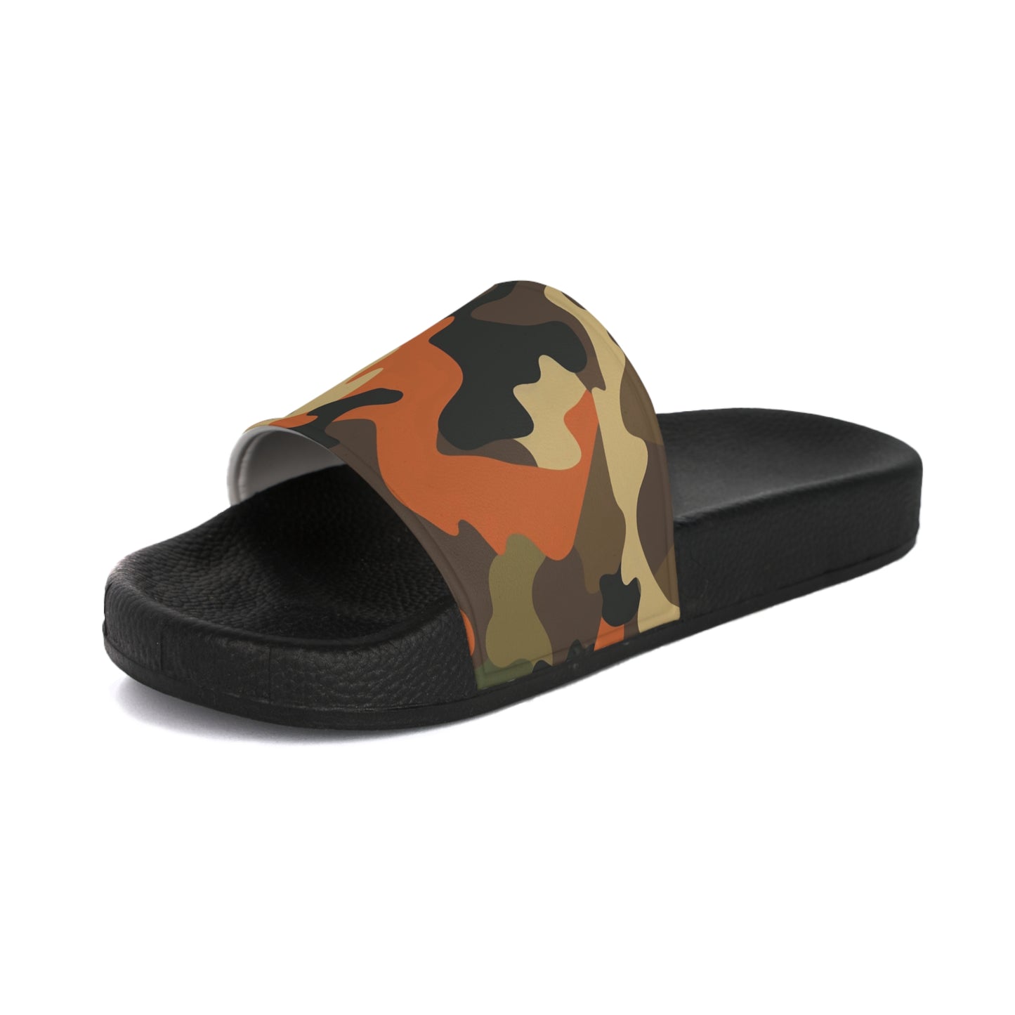 Orange Camo Slides