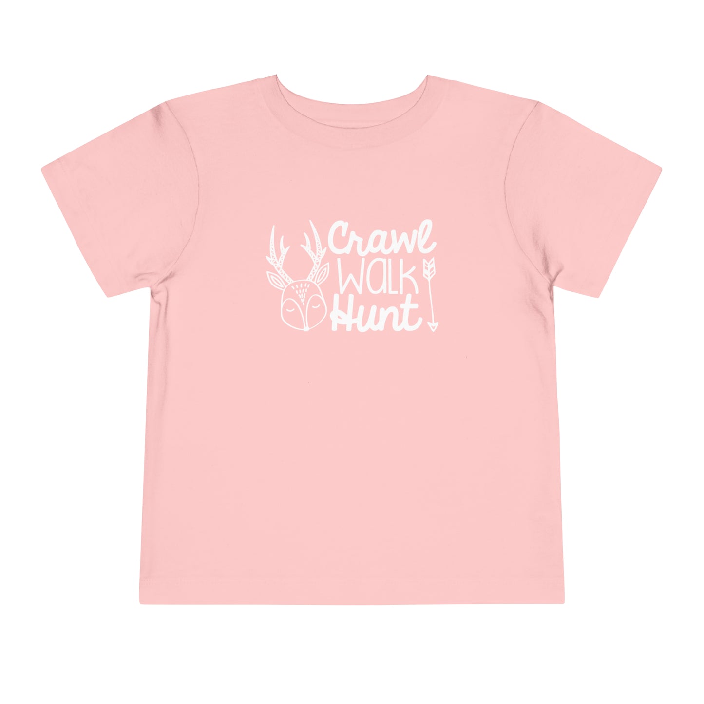 Crawl Walk Hunt Toddler T-Shirt