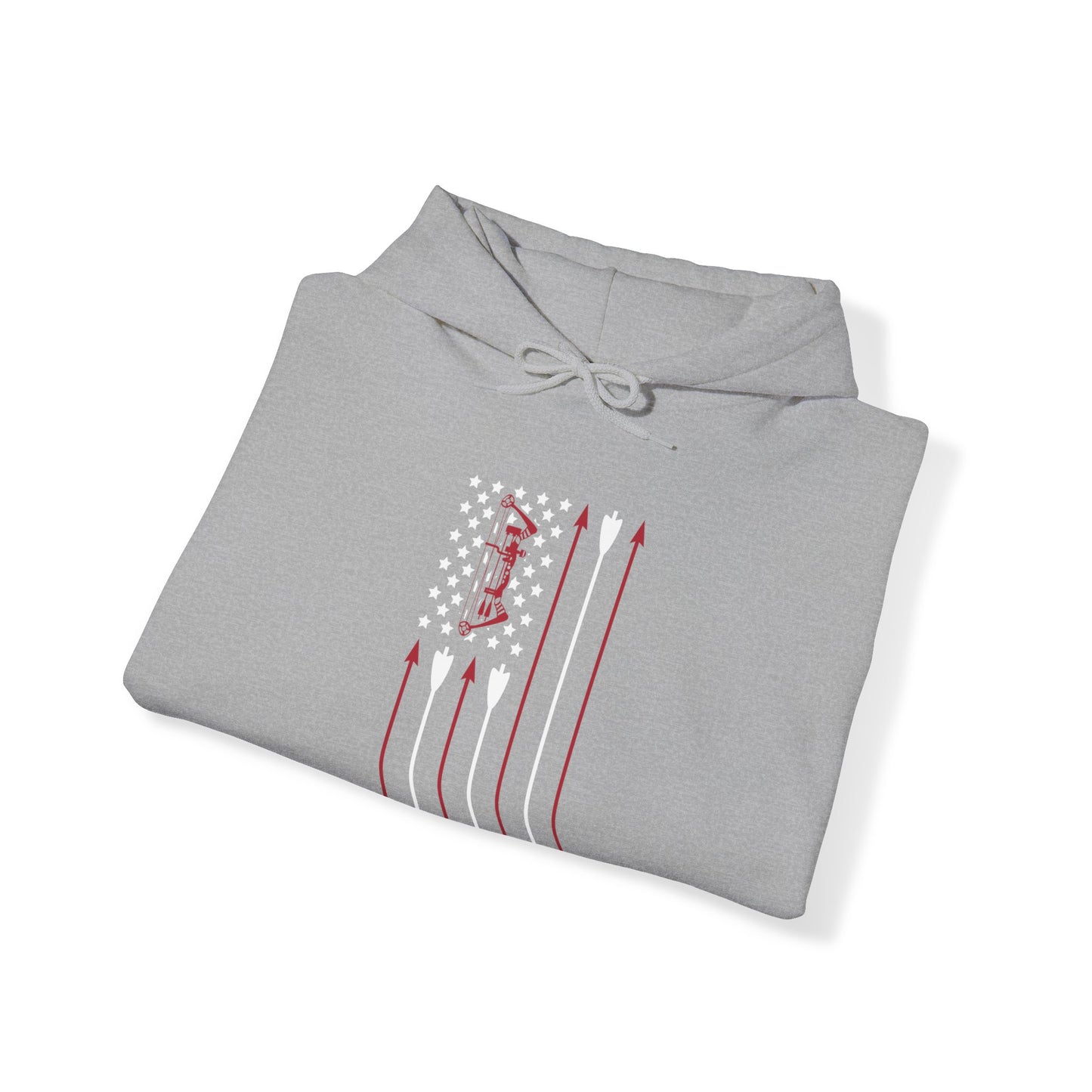 Bow and Arrow Flag Hooded Sweatshirt