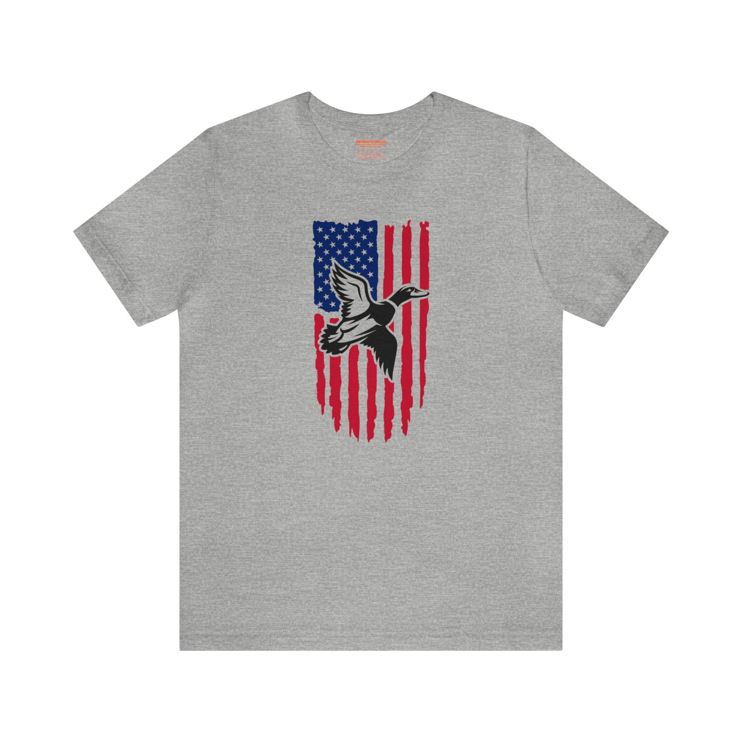 Duck Flying American Flag T-Shirt