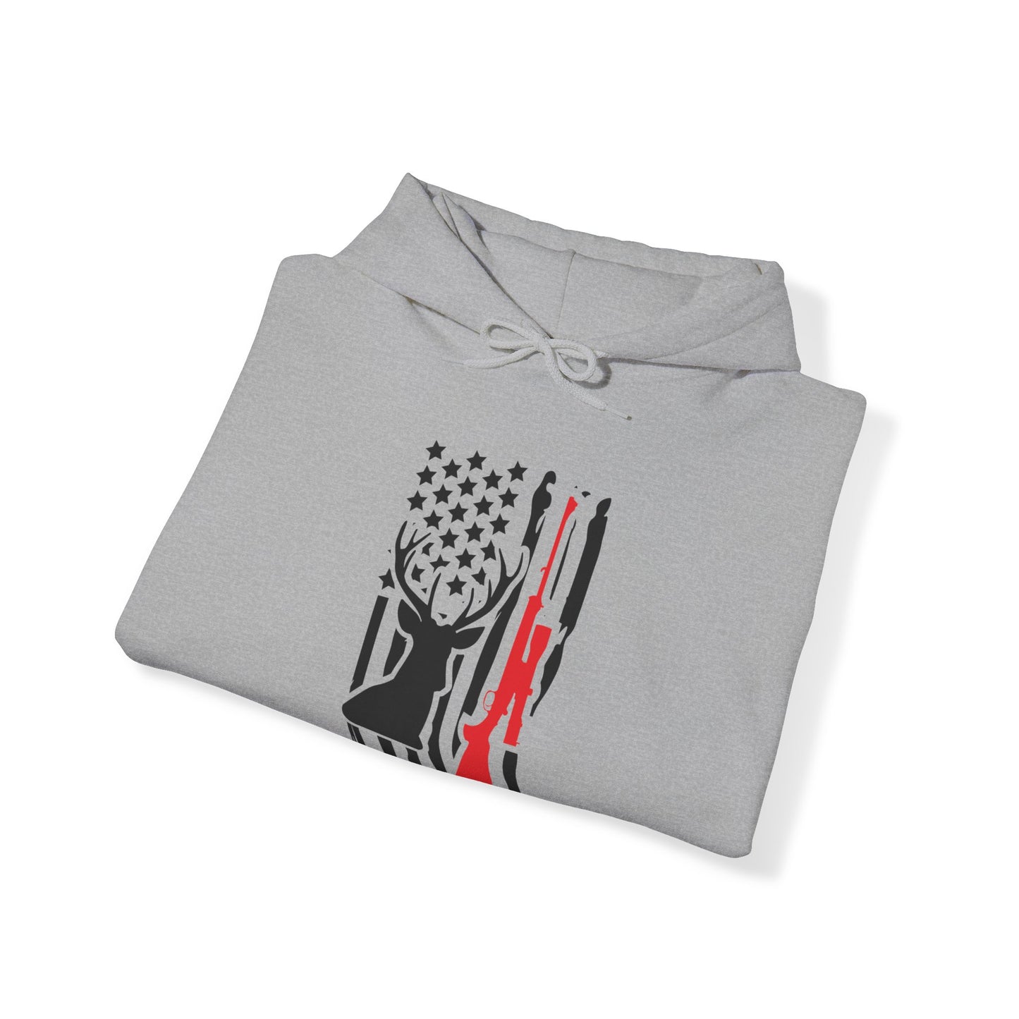 American Flag Rifle Hooded Sweatshirt