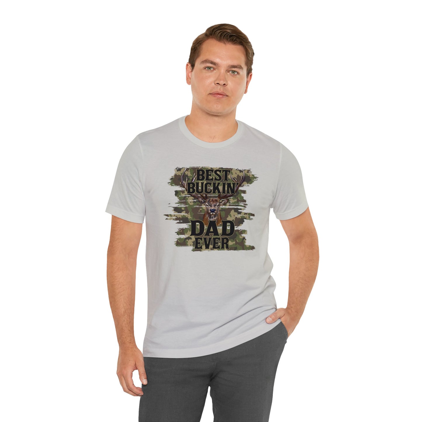 Best Bucking Dad Ever Camo T-Shirt