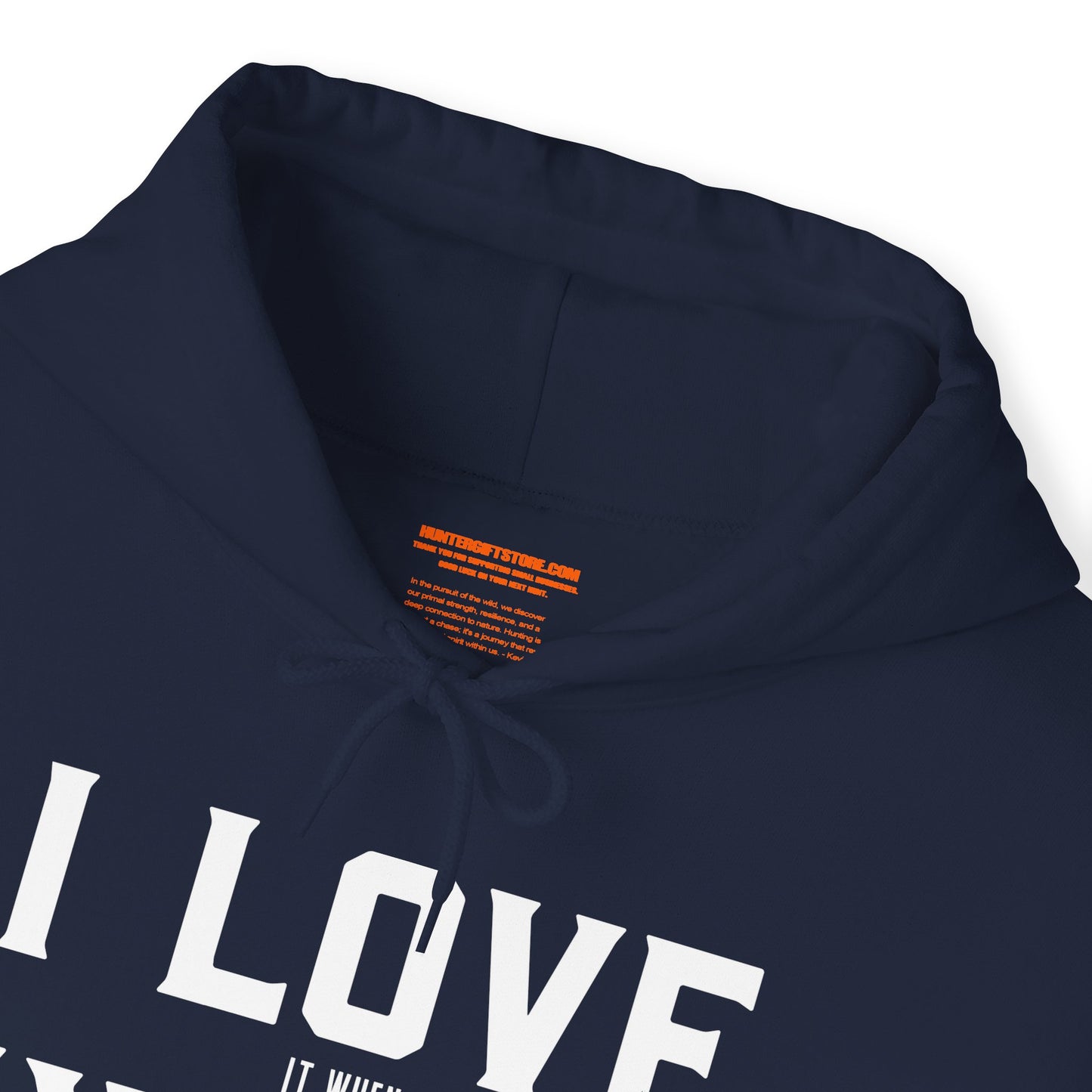 I Love My Wife Hooded Sweatshirt