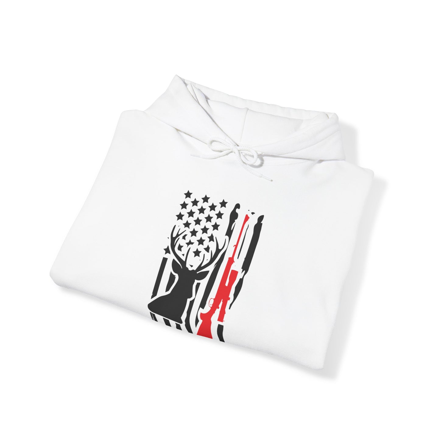 American Flag Rifle Hooded Sweatshirt