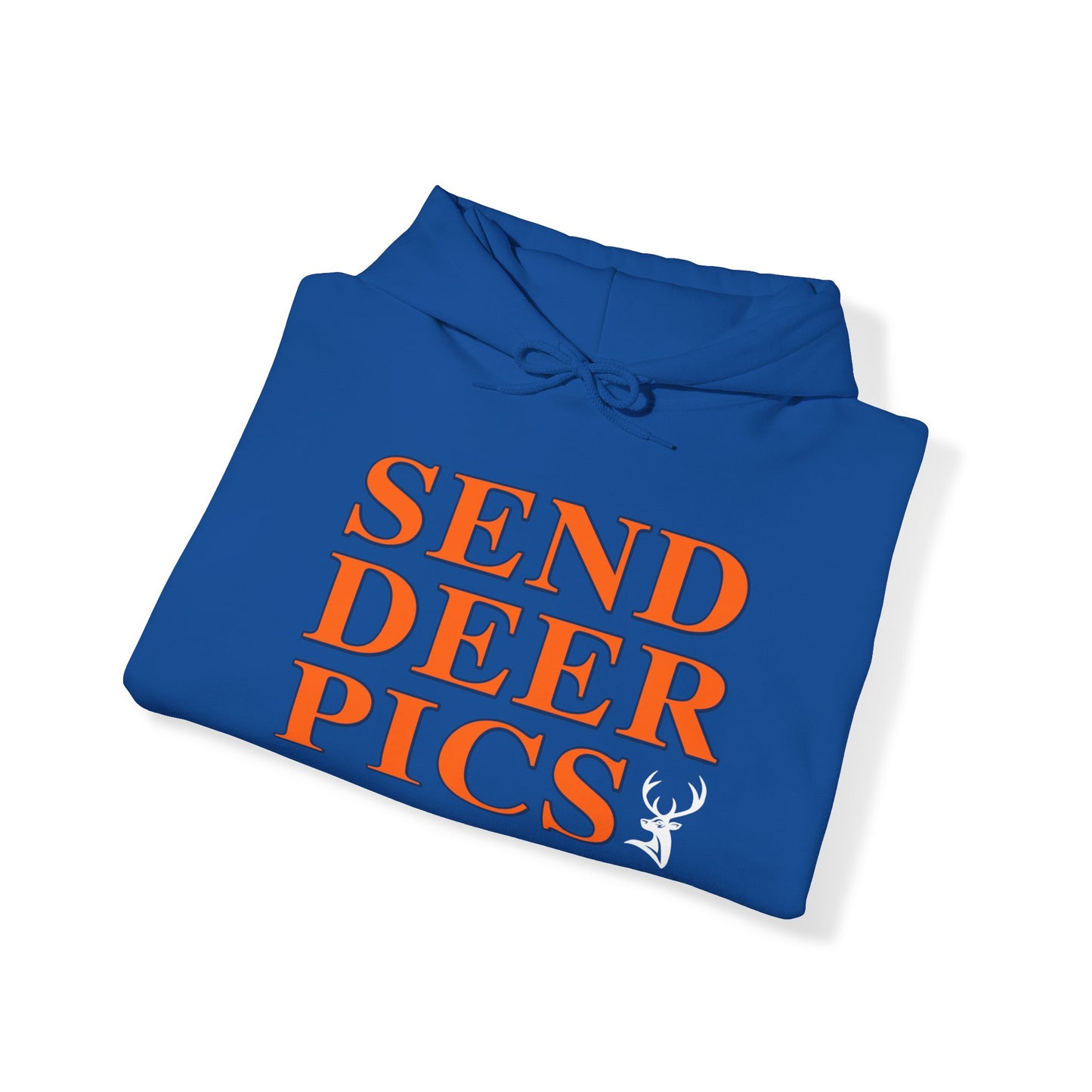 Send Deer Pics Hooded Sweatshirt