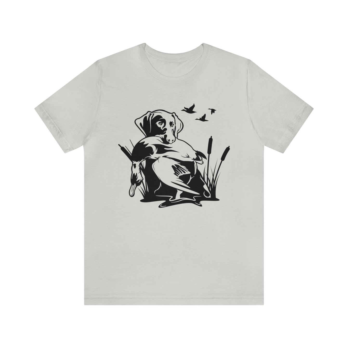 Hunting Dog with Duck T-Shirt