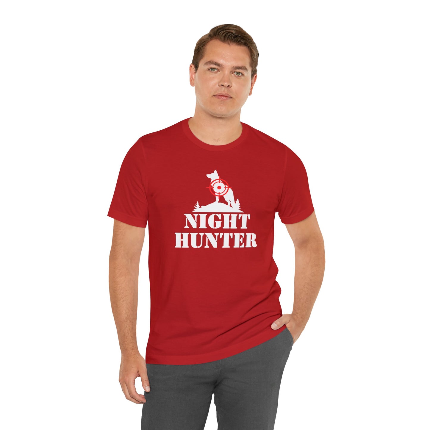 Coyote Night Hunter Red Dot T-Shirt