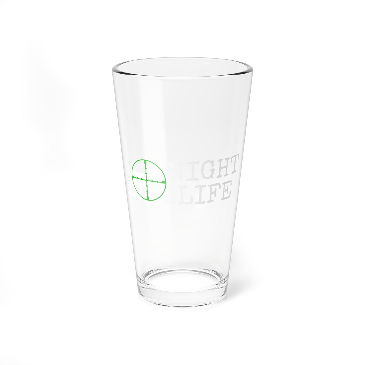 Coyote Night Life Green Scope Pint Glass