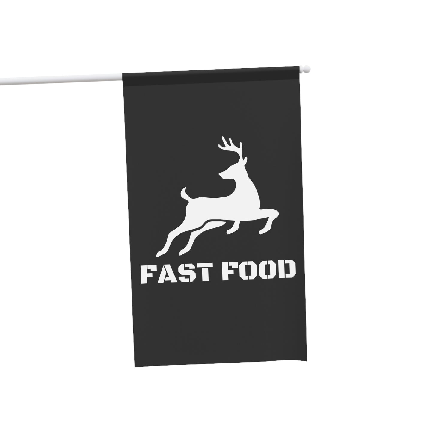 Fast Food Deer Flag