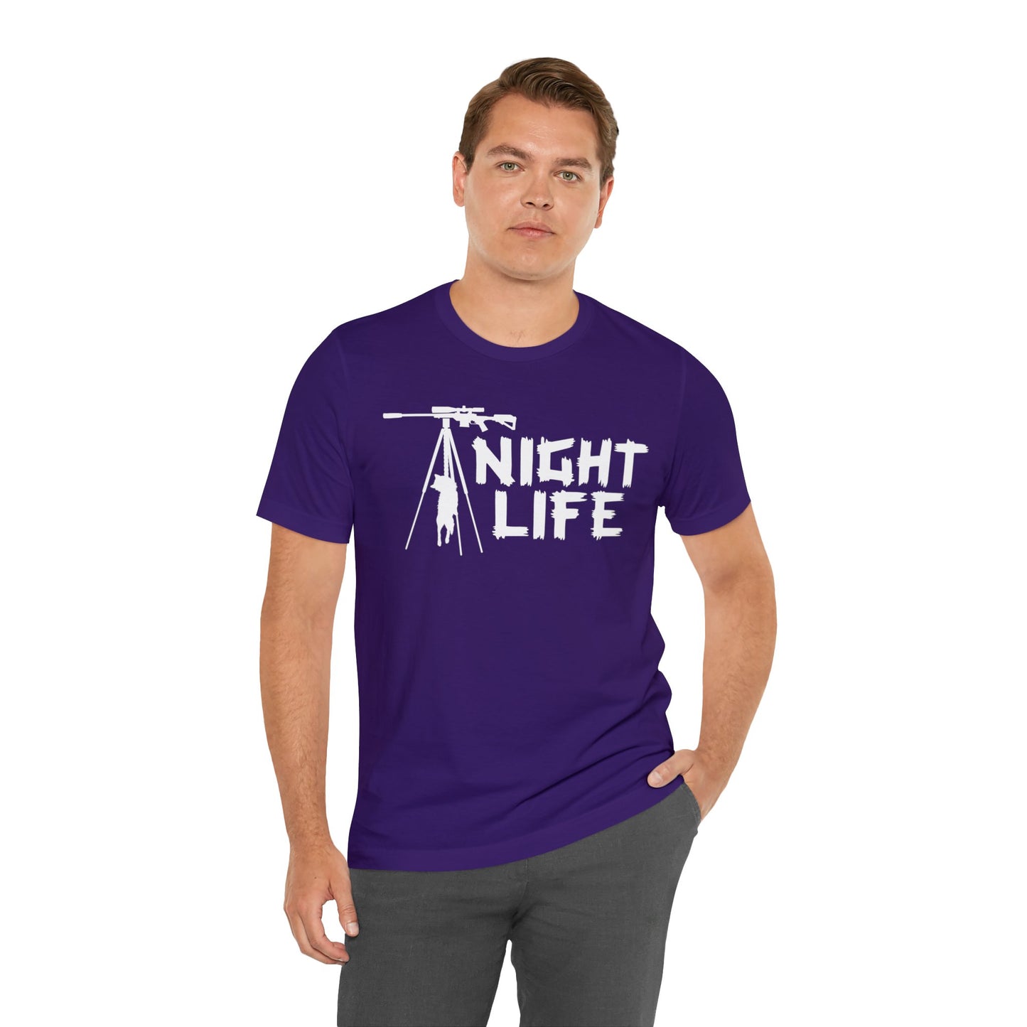 Coyote Hunting Night Life T-Shirt