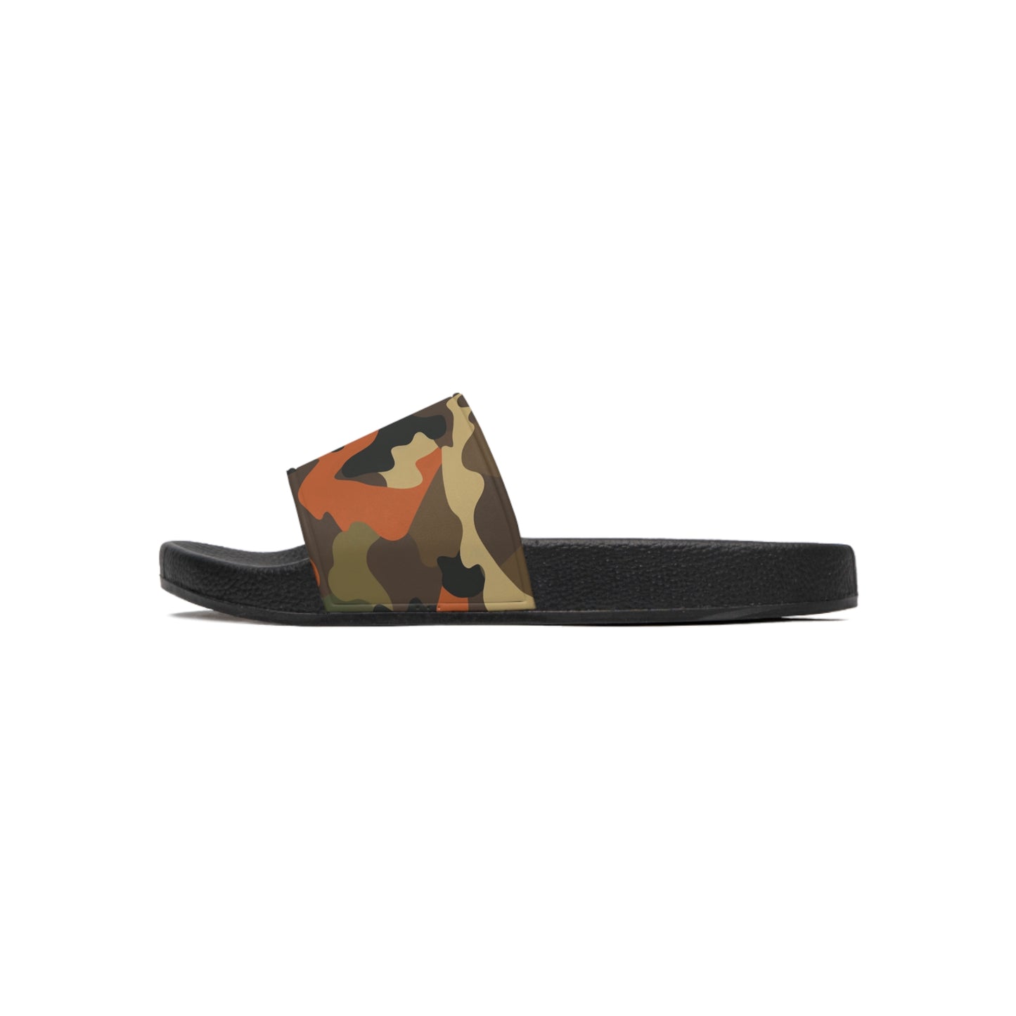 Orange Camo Slides