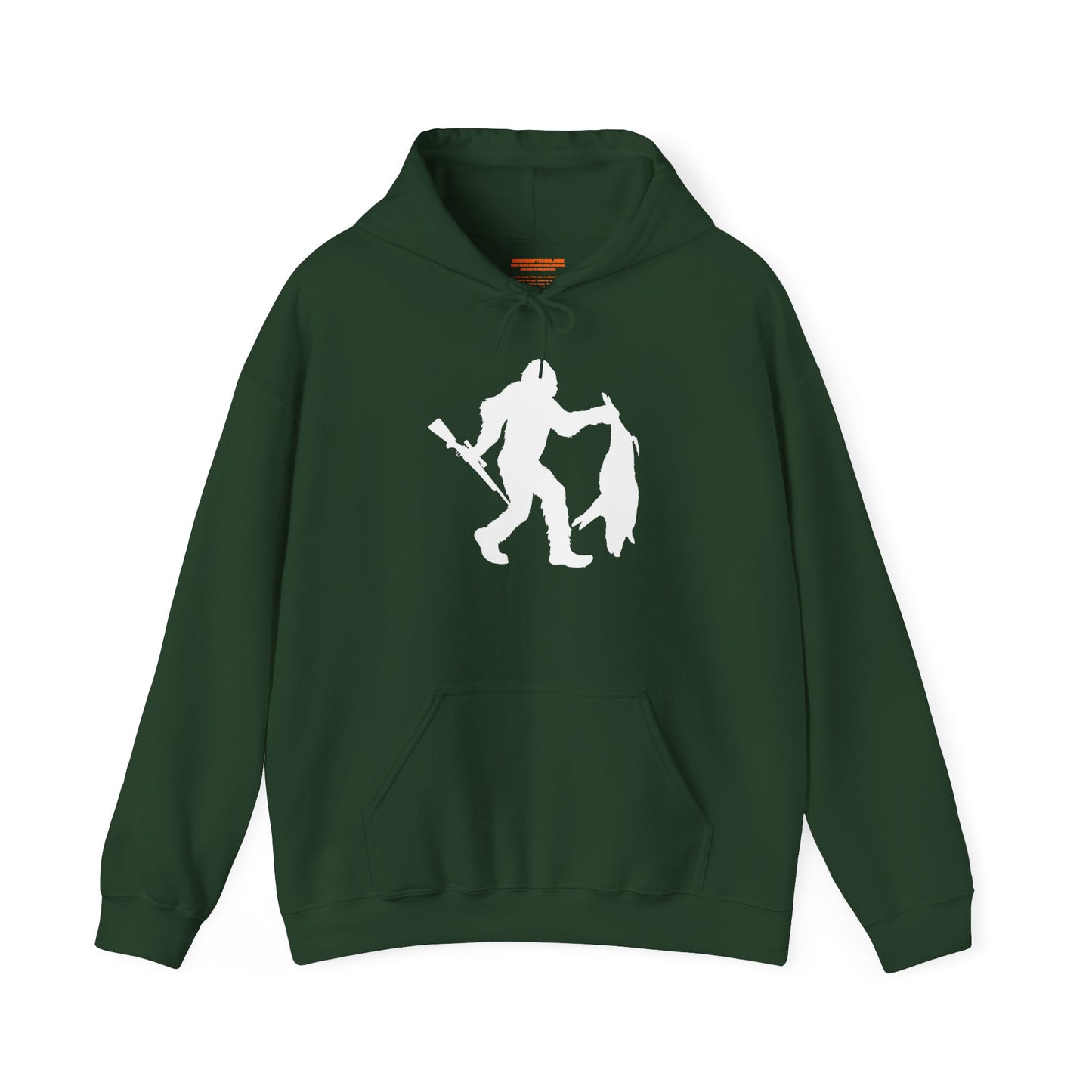 Bigfoot Carrying Hog Hooded Sweatshirt