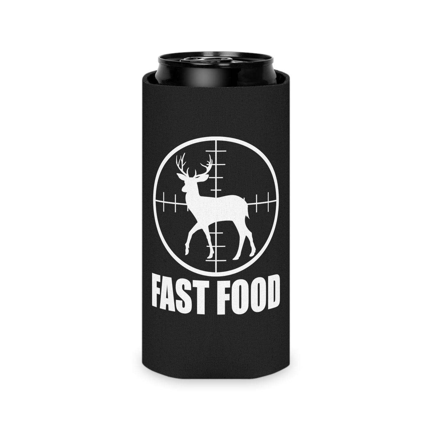 Fast Food Deer Scope Can Cooler