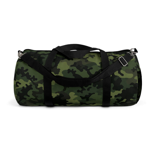 Green Camo Duffel Bag