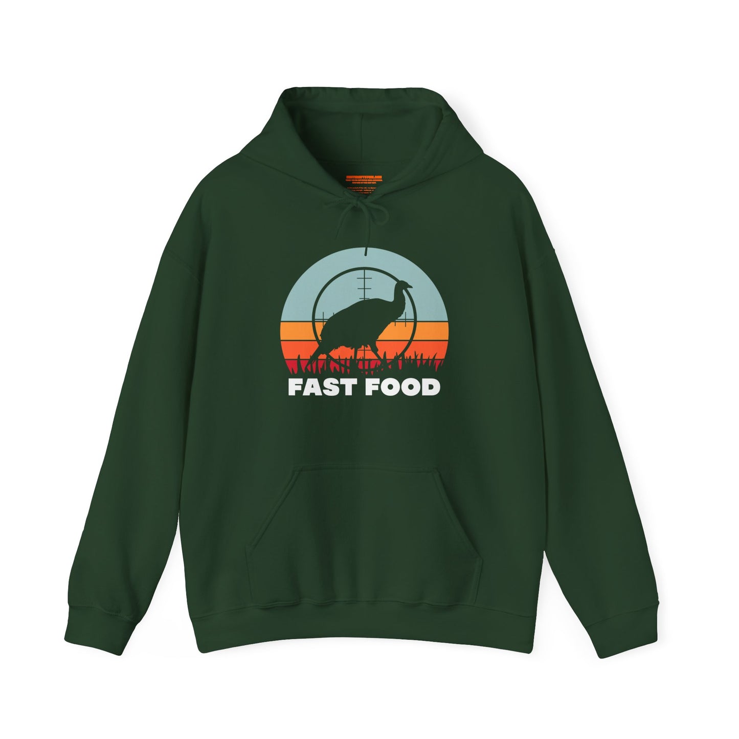 Turkey Fast Food  Hooded Sweatshirt