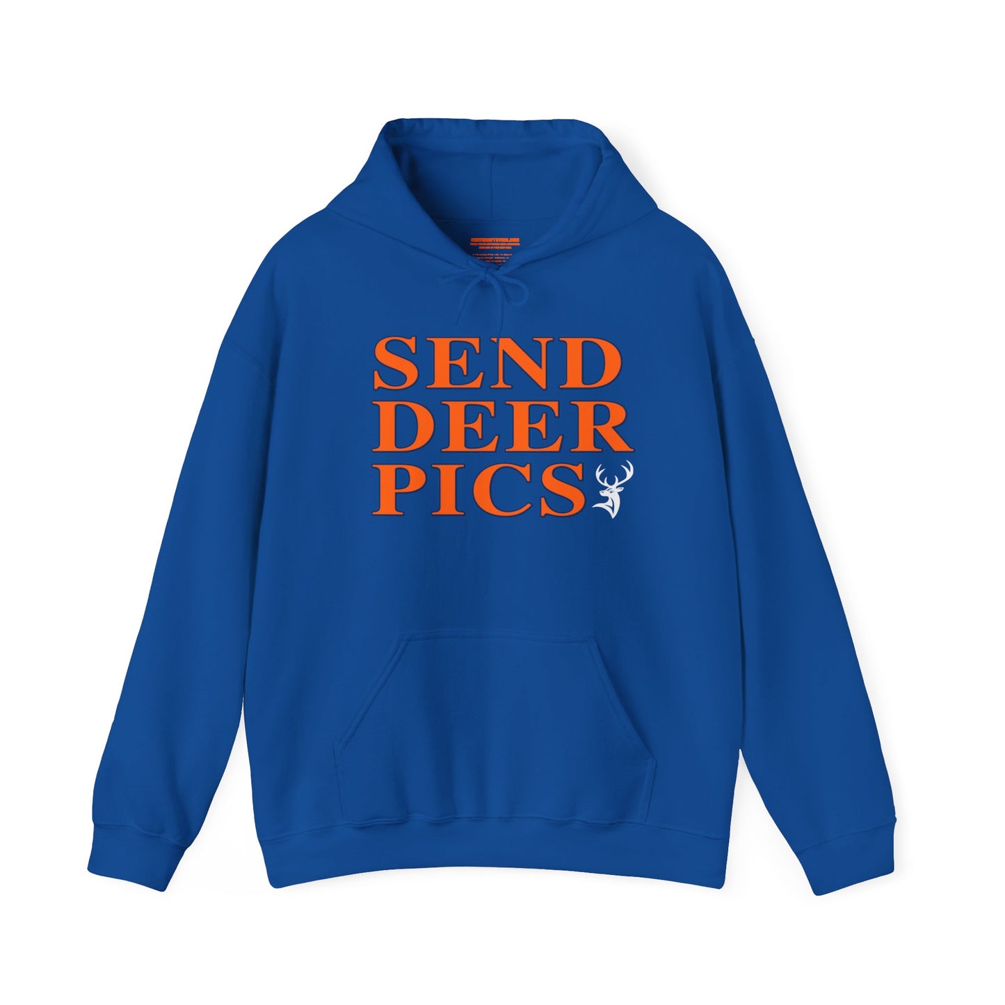 Send Deer Pics Hooded Sweatshirt