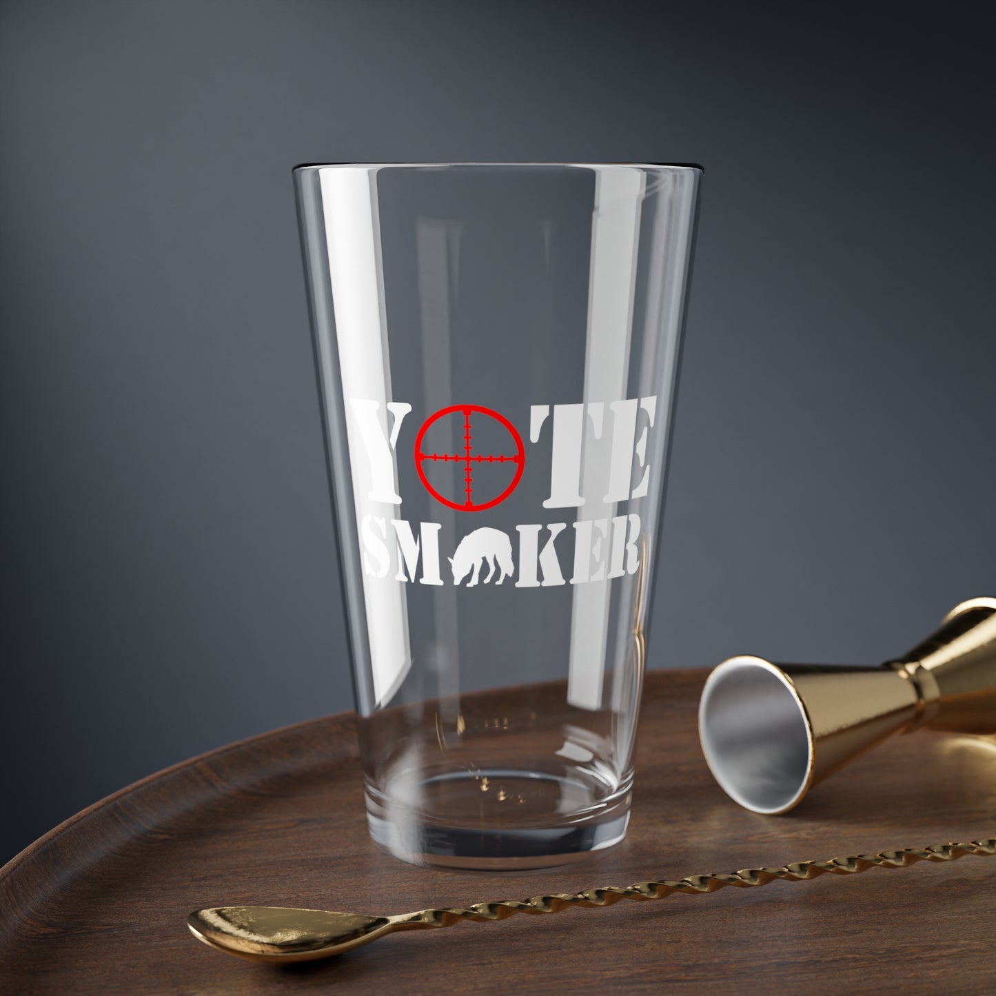 Yote Smoker Pint Glass