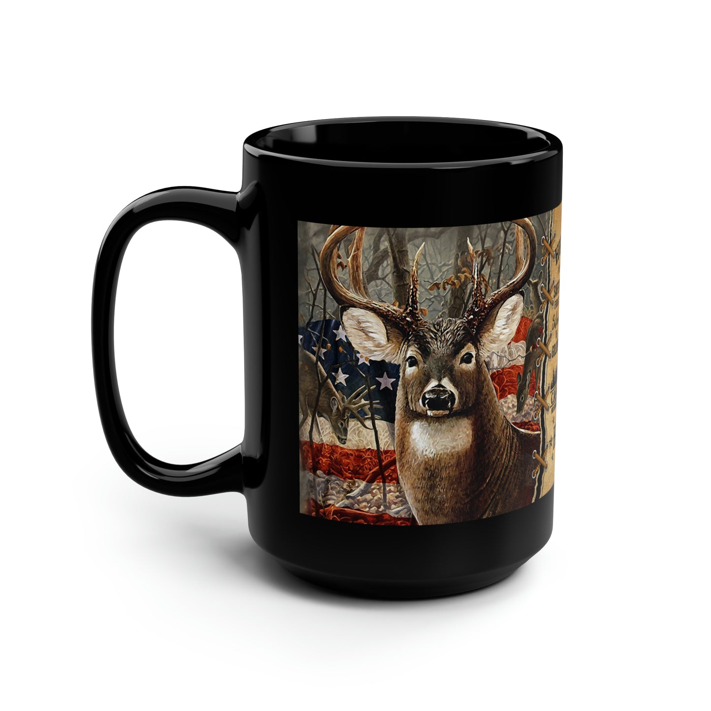 Deer Hunting Mug, 15oz