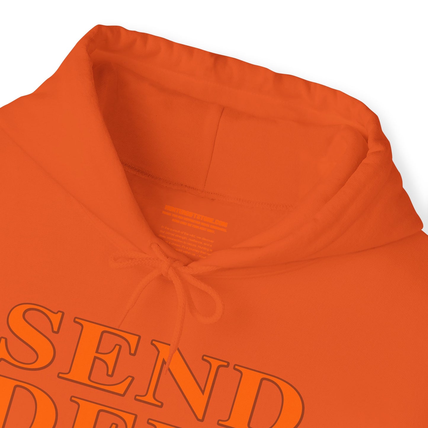 Send Deer Pics Hooded Sweatshirt