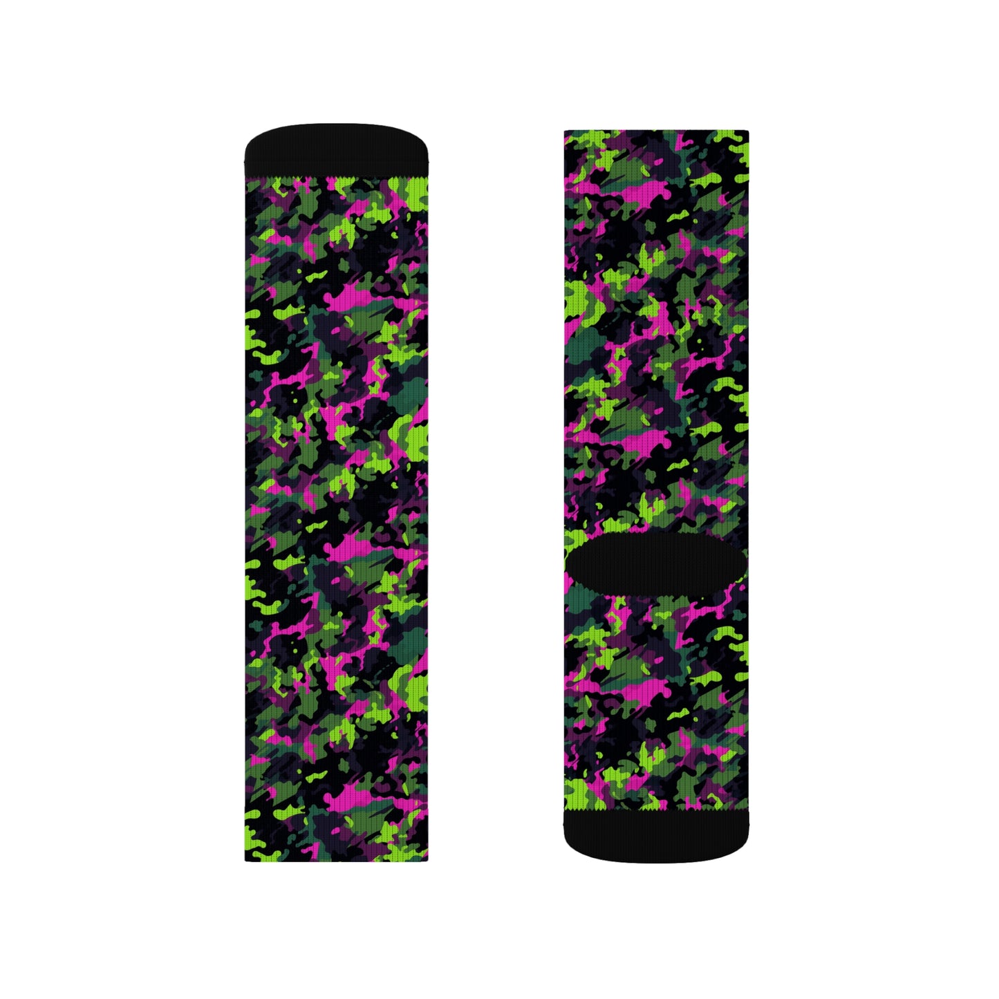 Neon Camo Socks