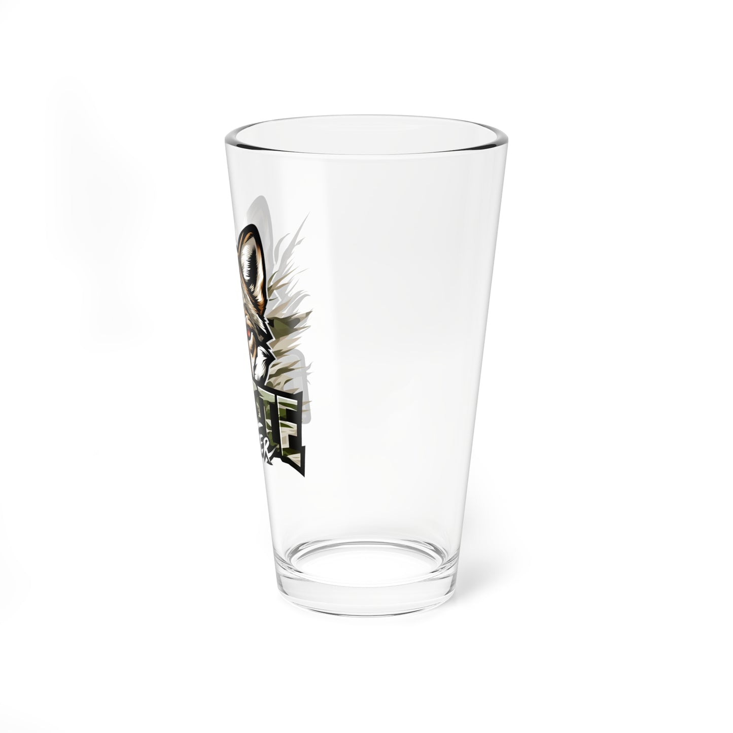 Coyote Head Hunter Pint Glass