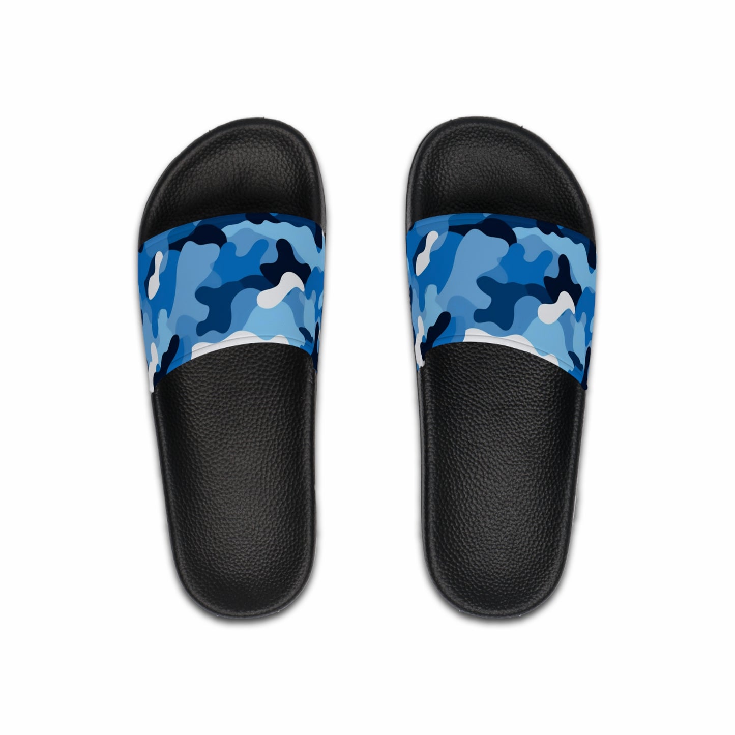 Blue Camo Slides