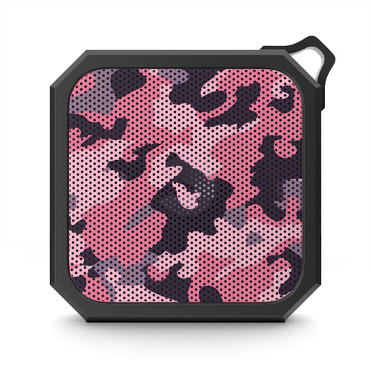 Pink Camo Waterproof Bluetooth Speaker