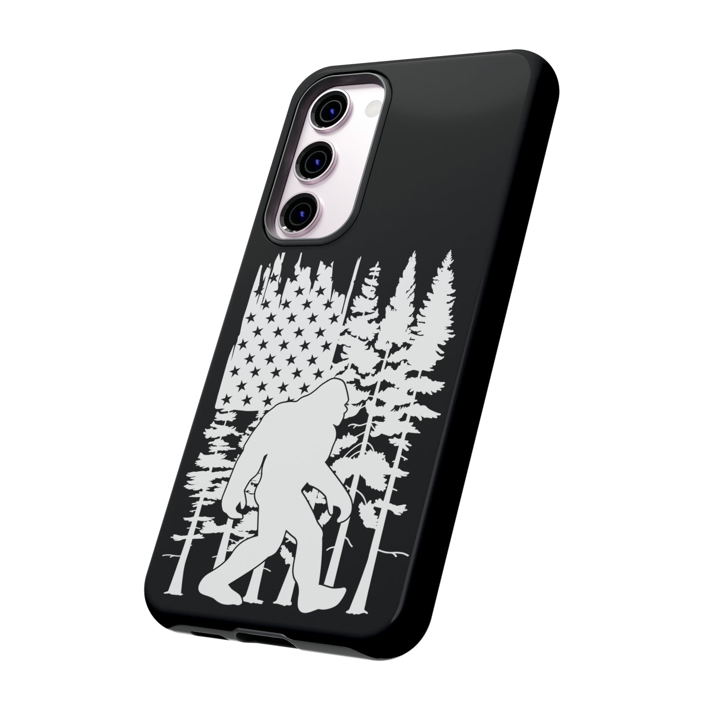 Bigfoot American Flag Phone Case