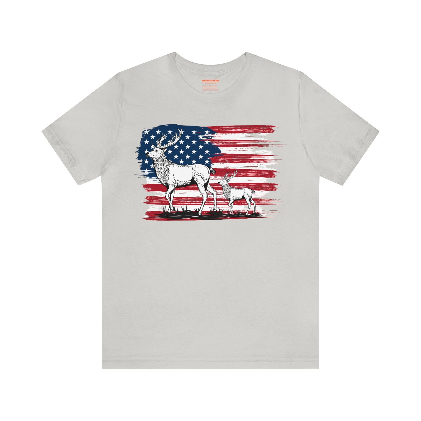 Elk American Flag T-Shirt