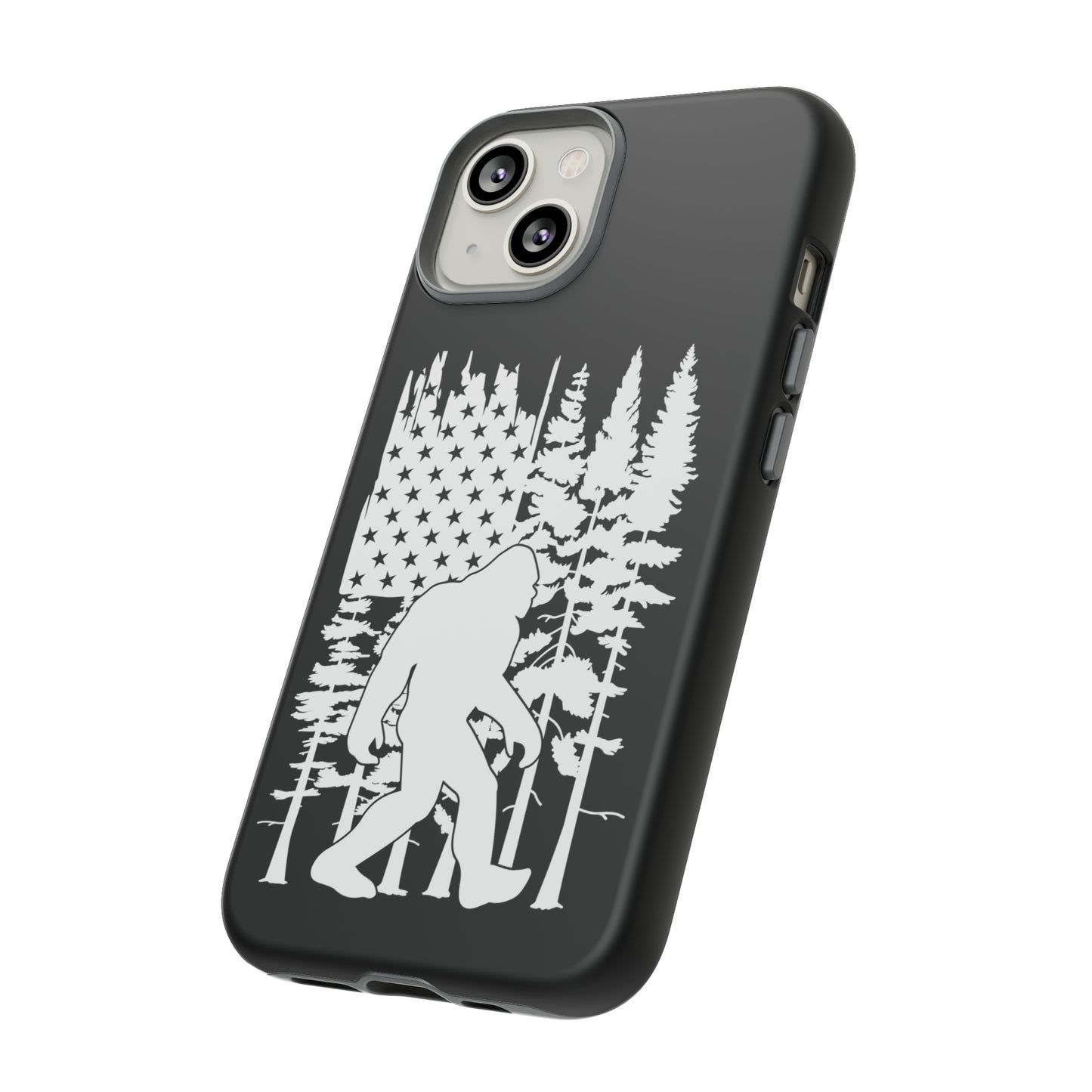 Bigfoot American Flag Phone Case