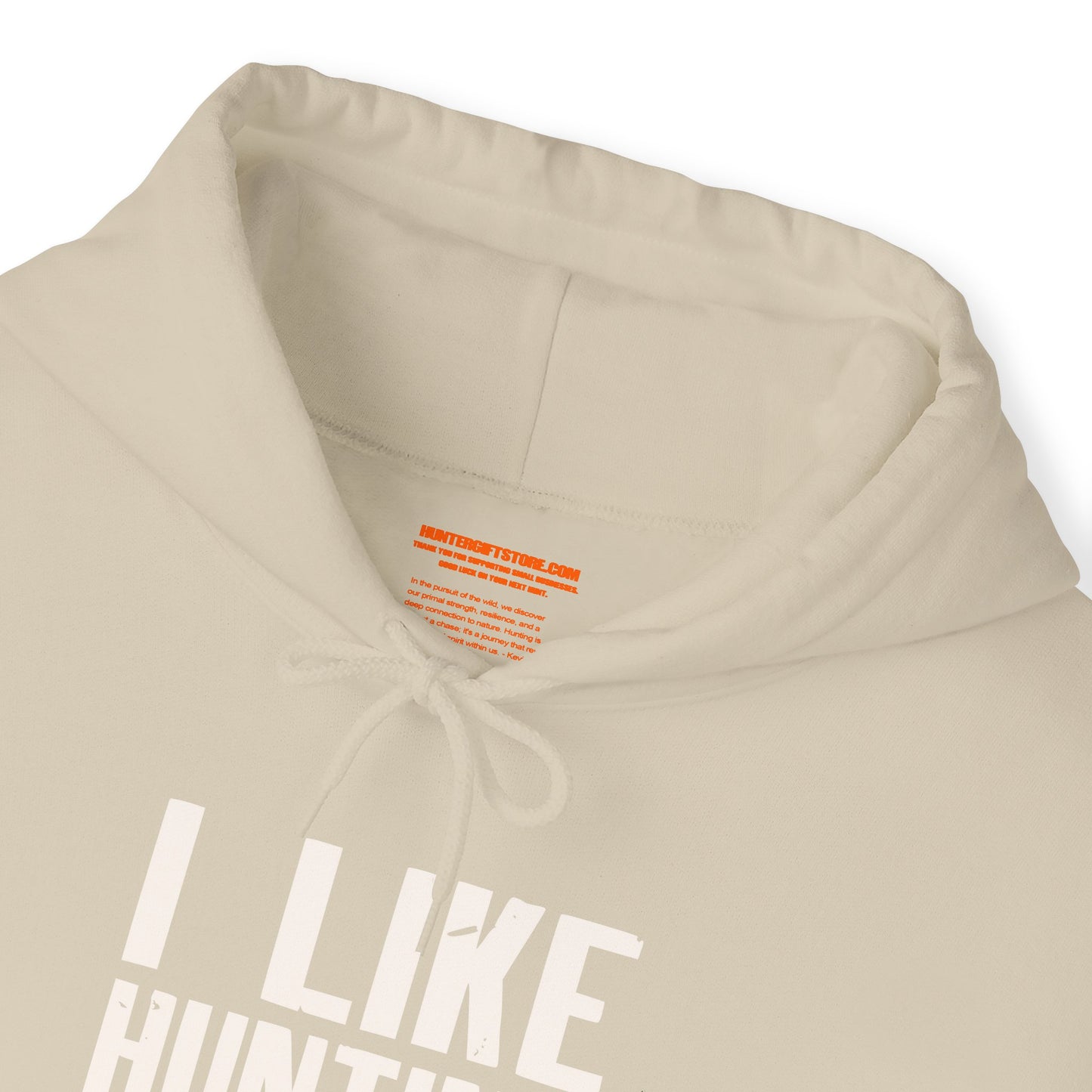 I Like Hunting Fishing and Maybe 3 People Hooded Sweatshirt