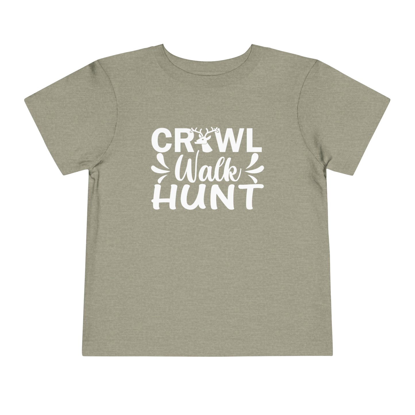 Crawl Walk Hunt Toddler T-Shirt