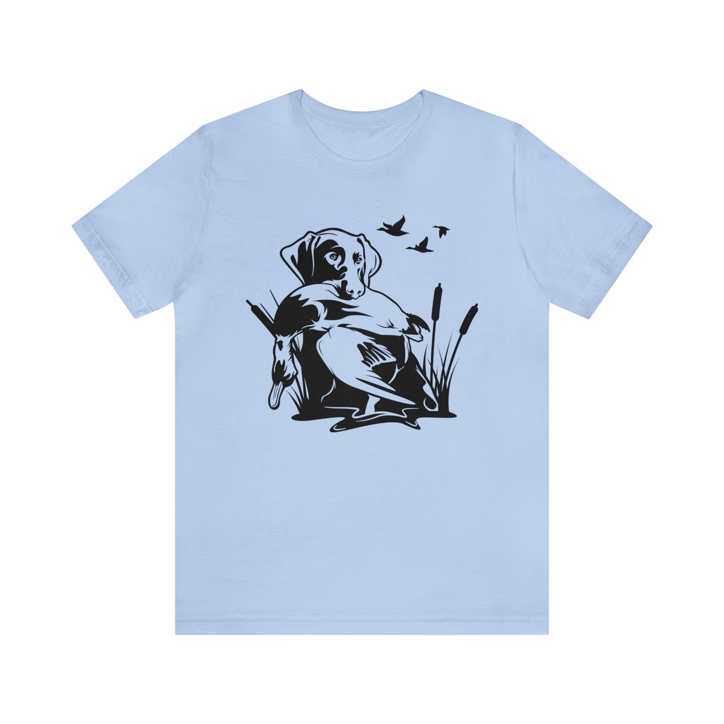 Hunting Dog with Duck T-Shirt