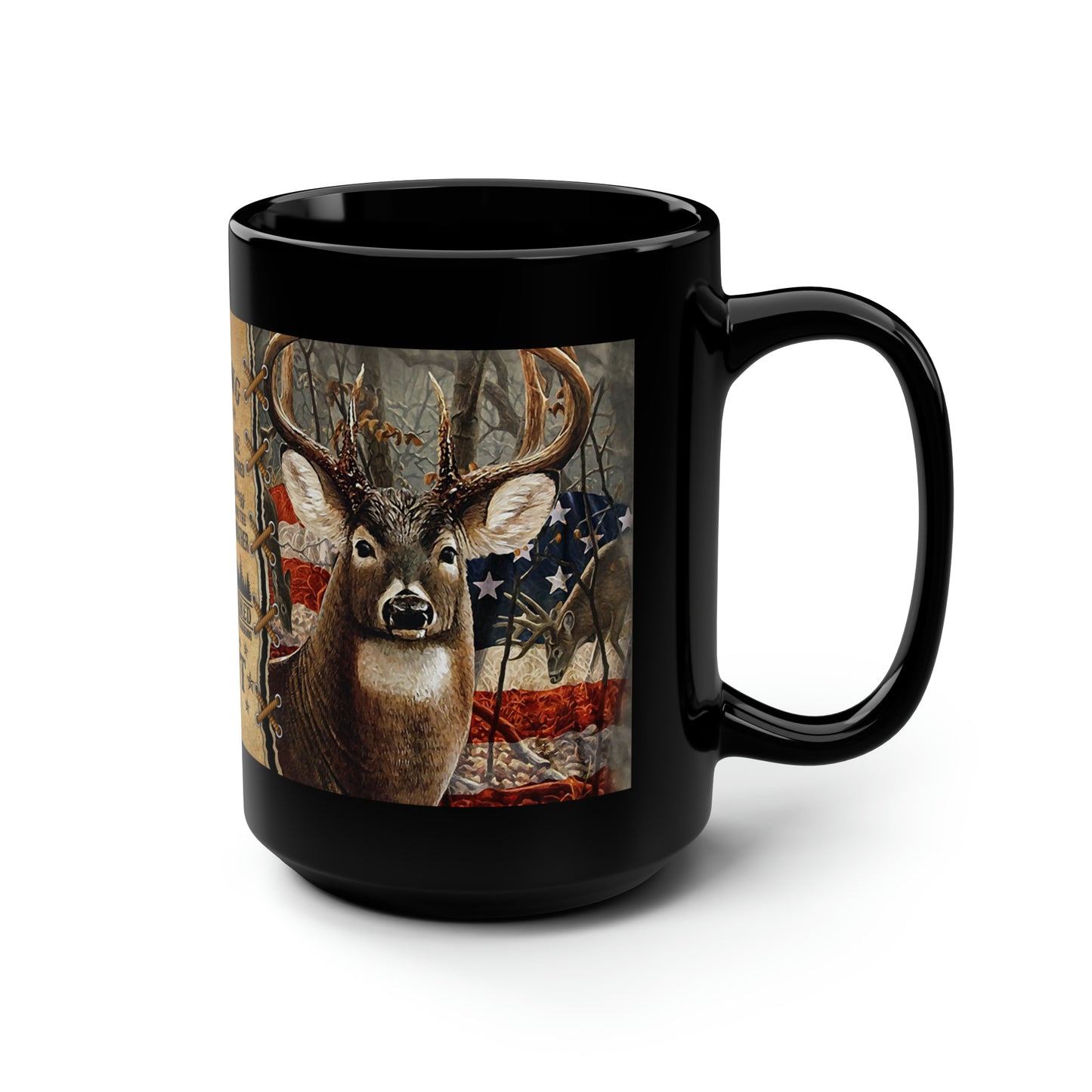 Deer Hunting Mug, 15oz