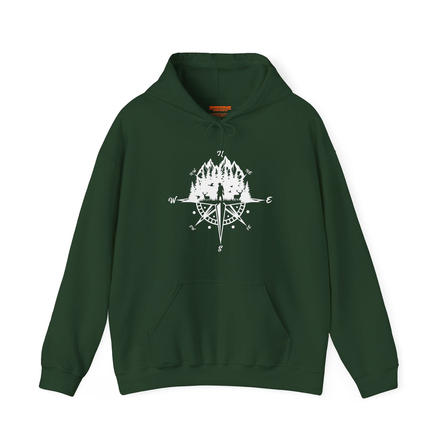 Hunting Compass Hooded Sweatshirt