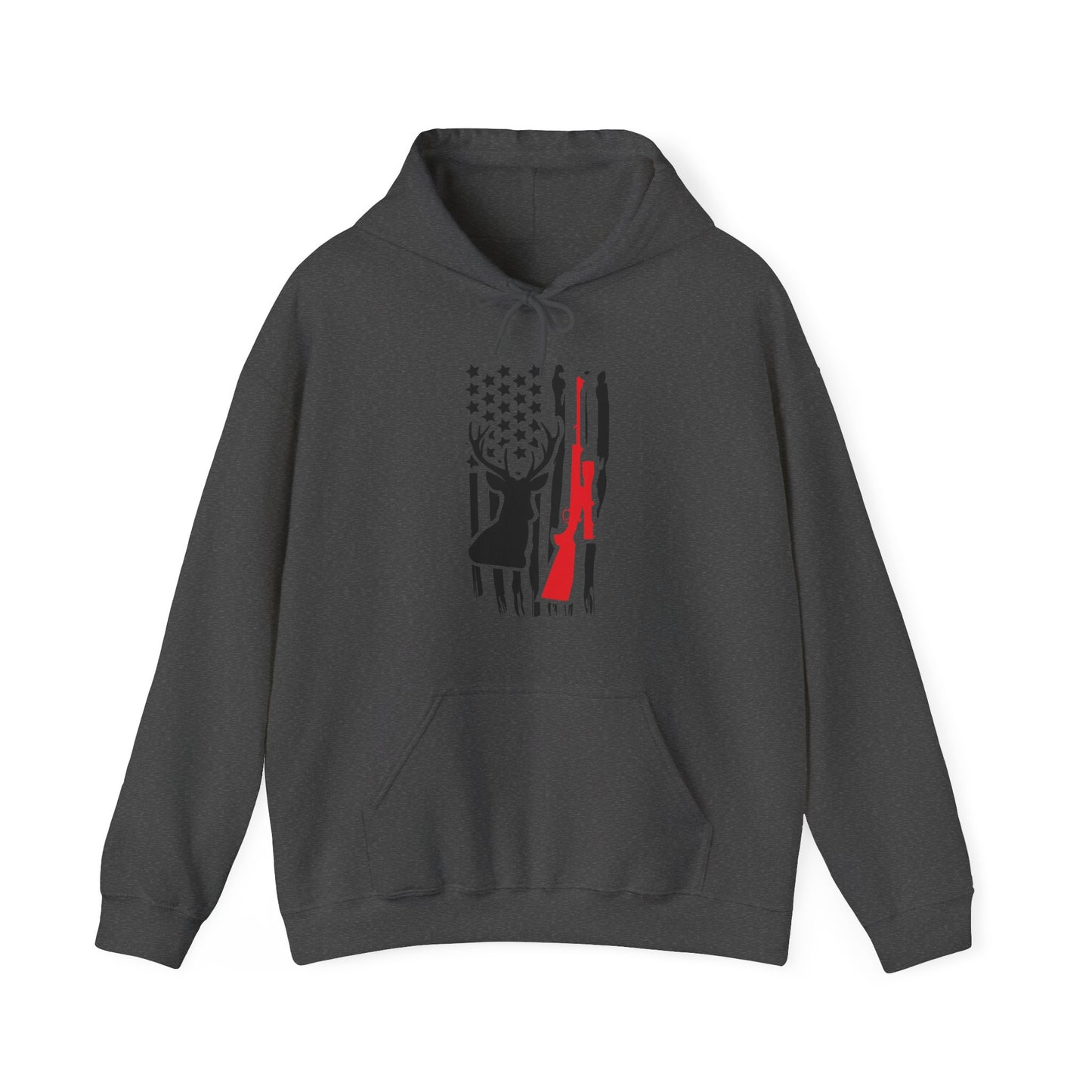 American Flag Rifle Hooded Sweatshirt