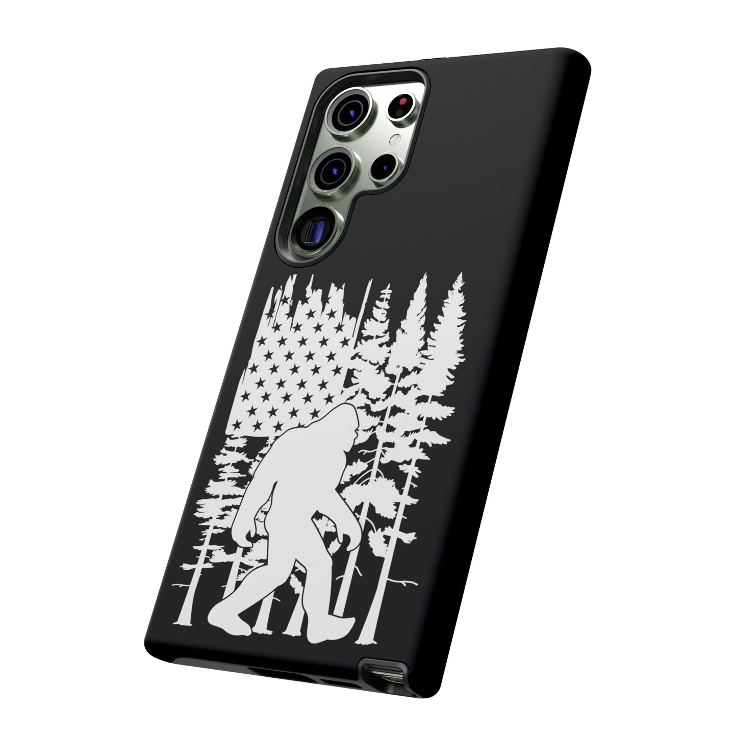 Bigfoot American Flag Phone Case