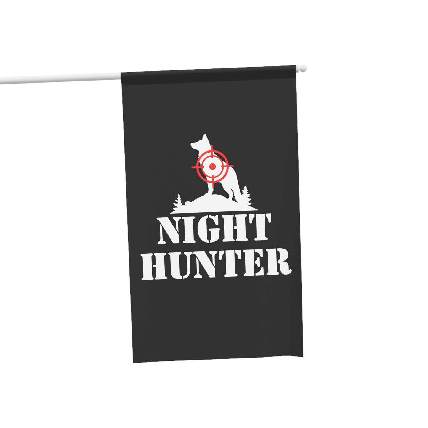 Coyote Night Hunter Red Dot Flag