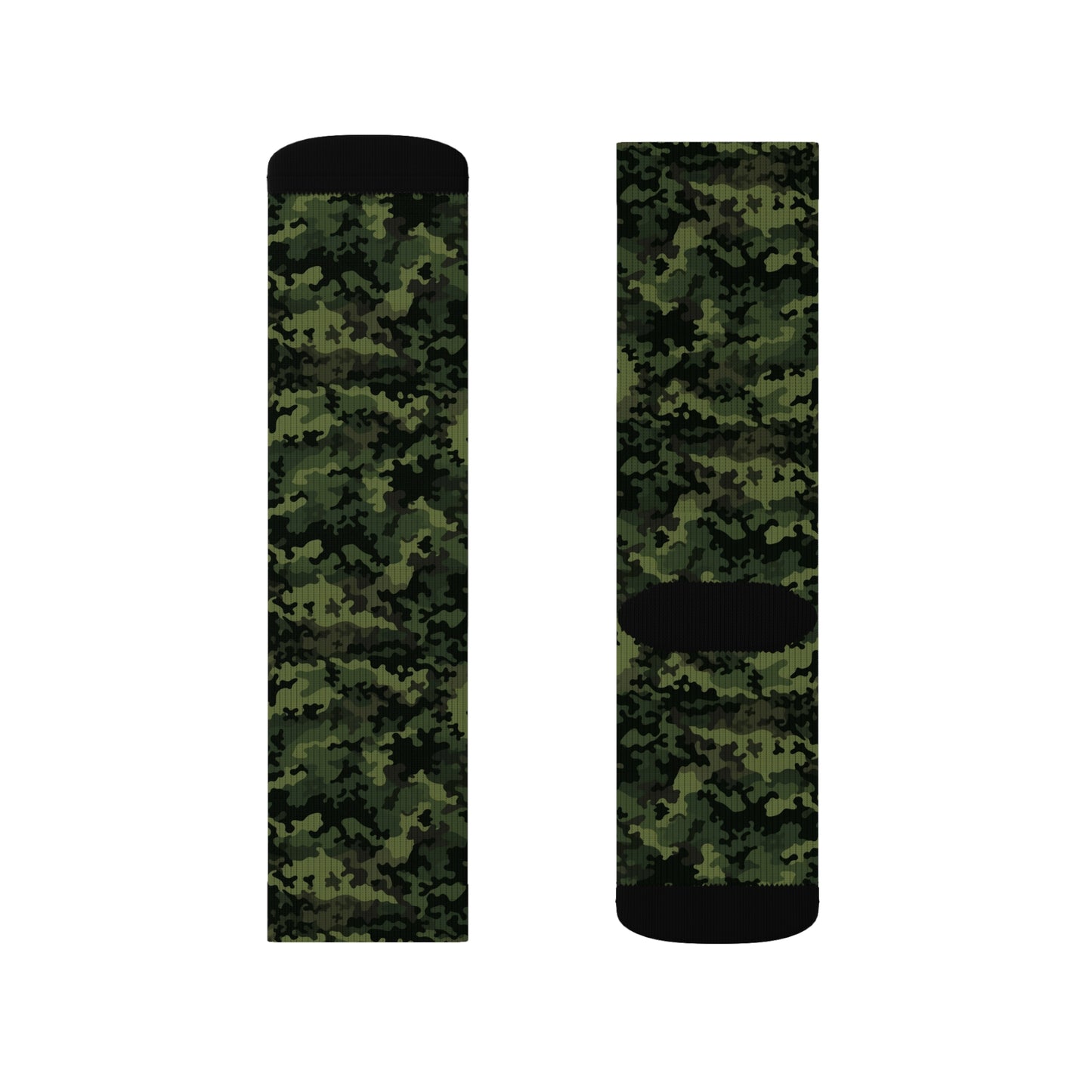 Green Camo Socks