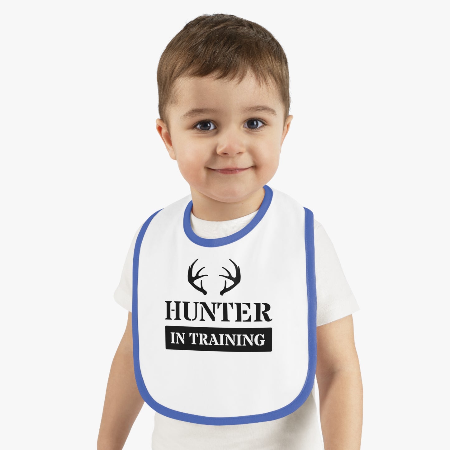 Hunter in Training Baby Jersey Bib