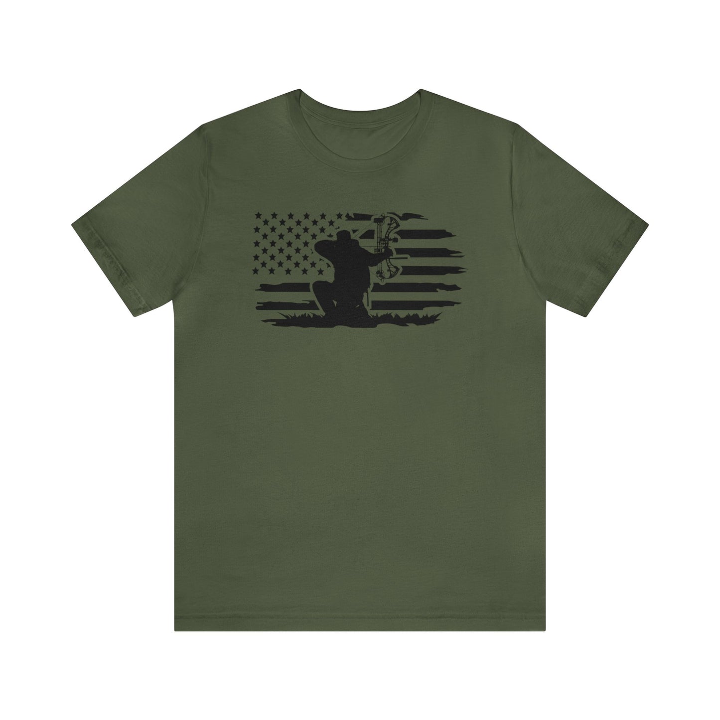 Bowhunter American Flag T-Shirt