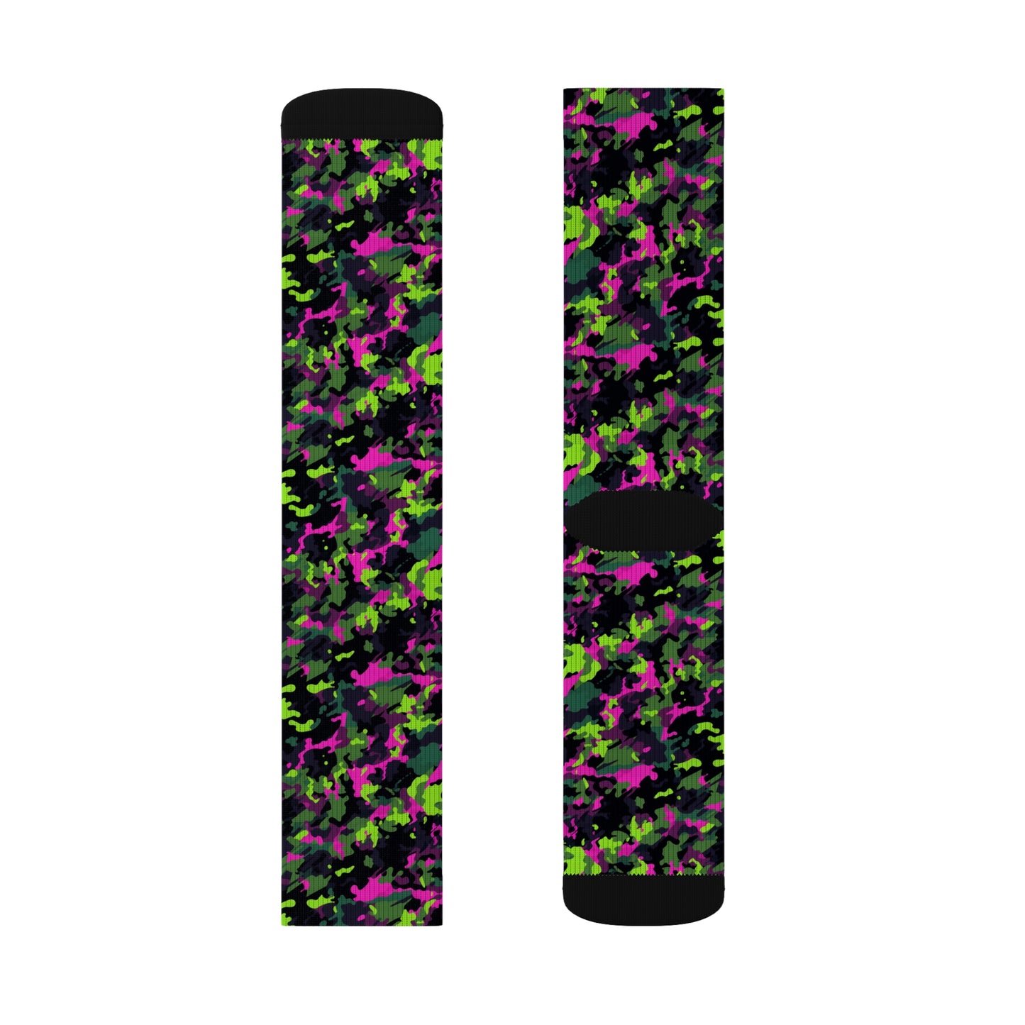 Neon Camo Socks