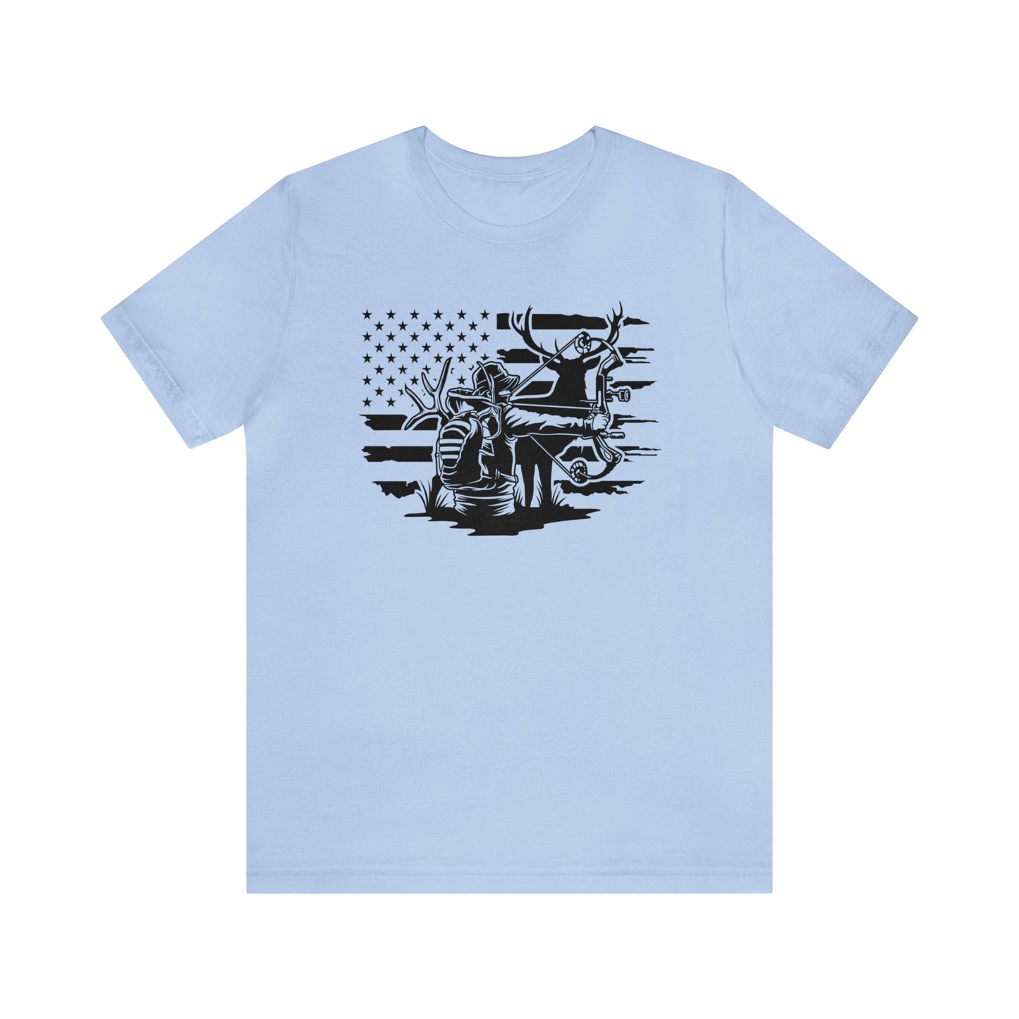 Bowhunter American Flag T-Shirt